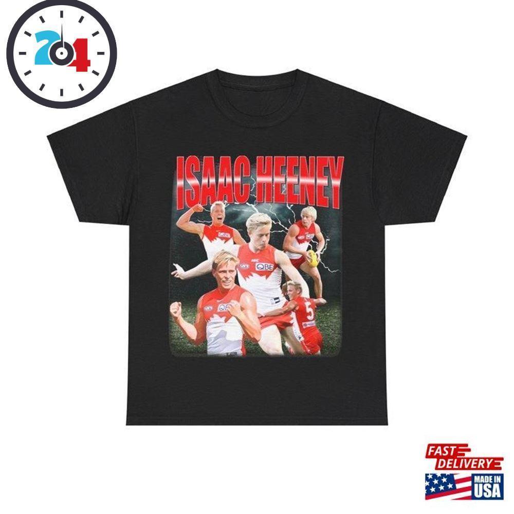 Afl T-Shirt Isaac Heeney Sydney Swans 90S Inspired T Shirt Classic